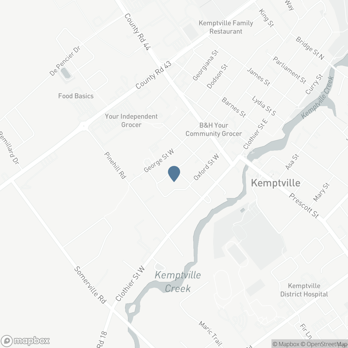 110 ALFRED STREET, Kemptville, Ontario K0G 1J0